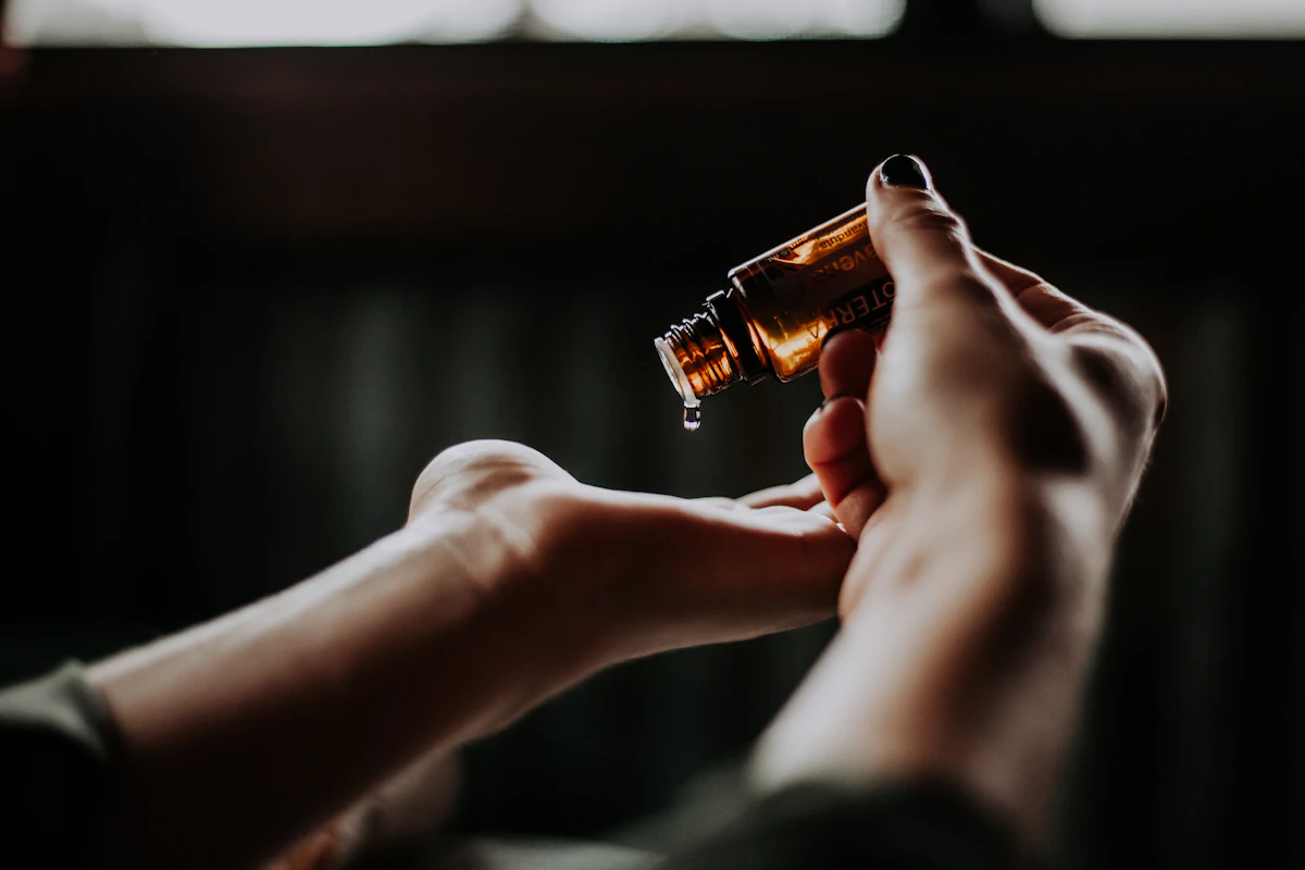 Warm argan oil beauty ritual - organic Moroccan skincare