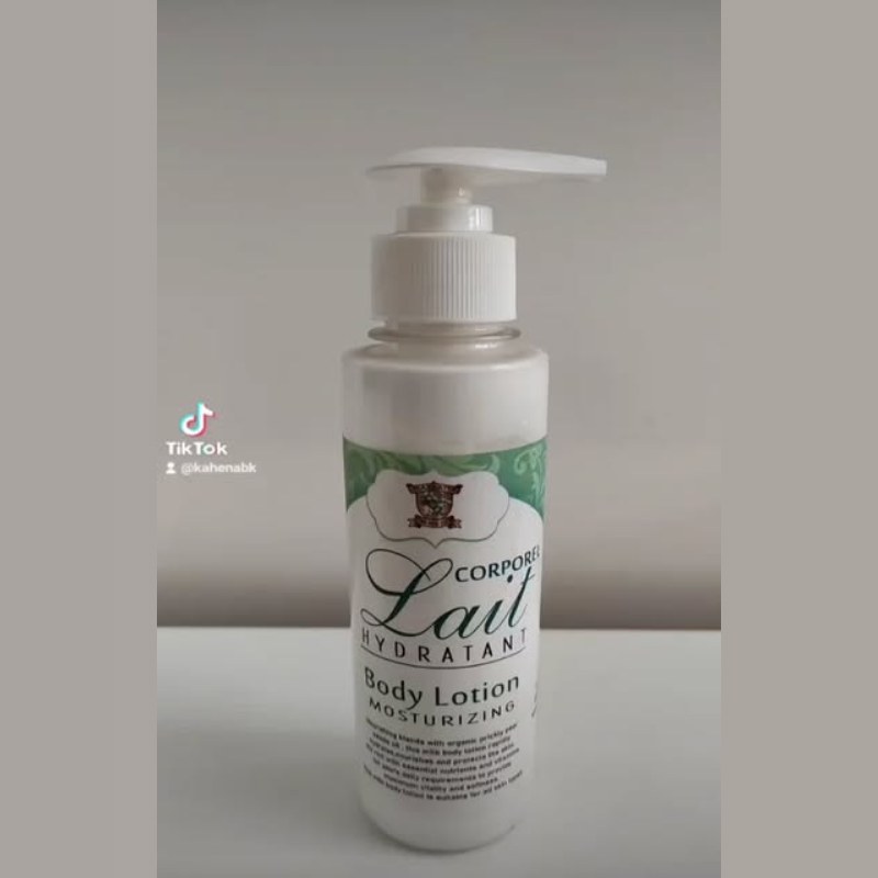 Lait corporel hydratant, flacon pompe