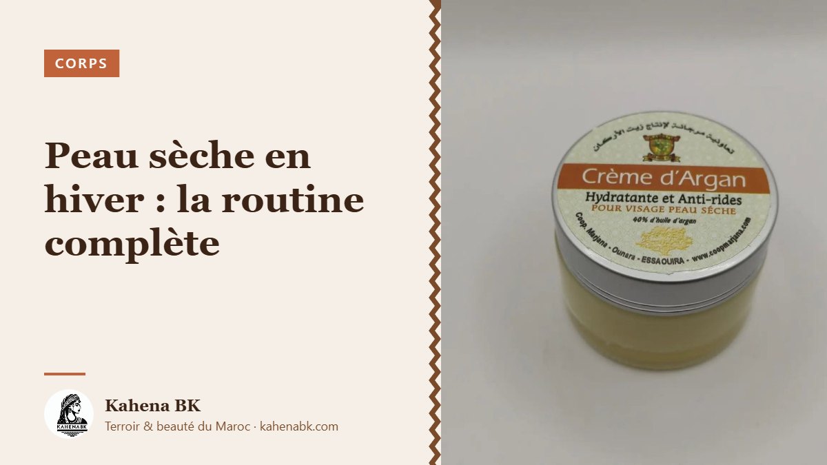 Peau sèche en hiver : la routine corps, mains et pieds
